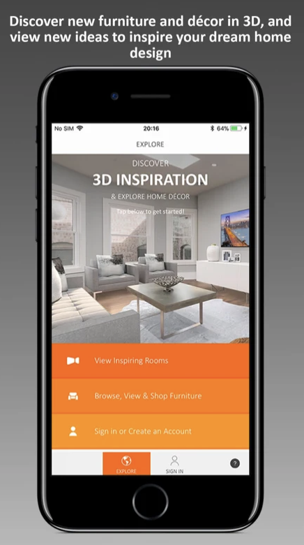rooomy best app for shopping decorating for first home buyers